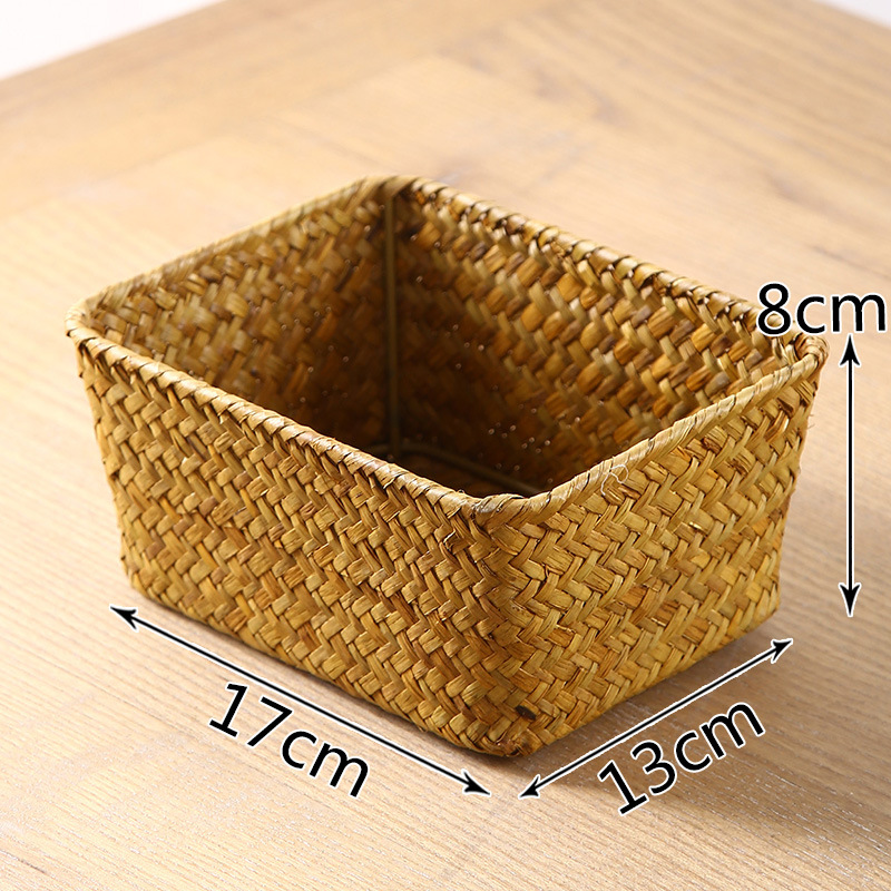 Seaweed Snack - سلة تخزين منسوجة للأعشاب البحرية مصنوعة