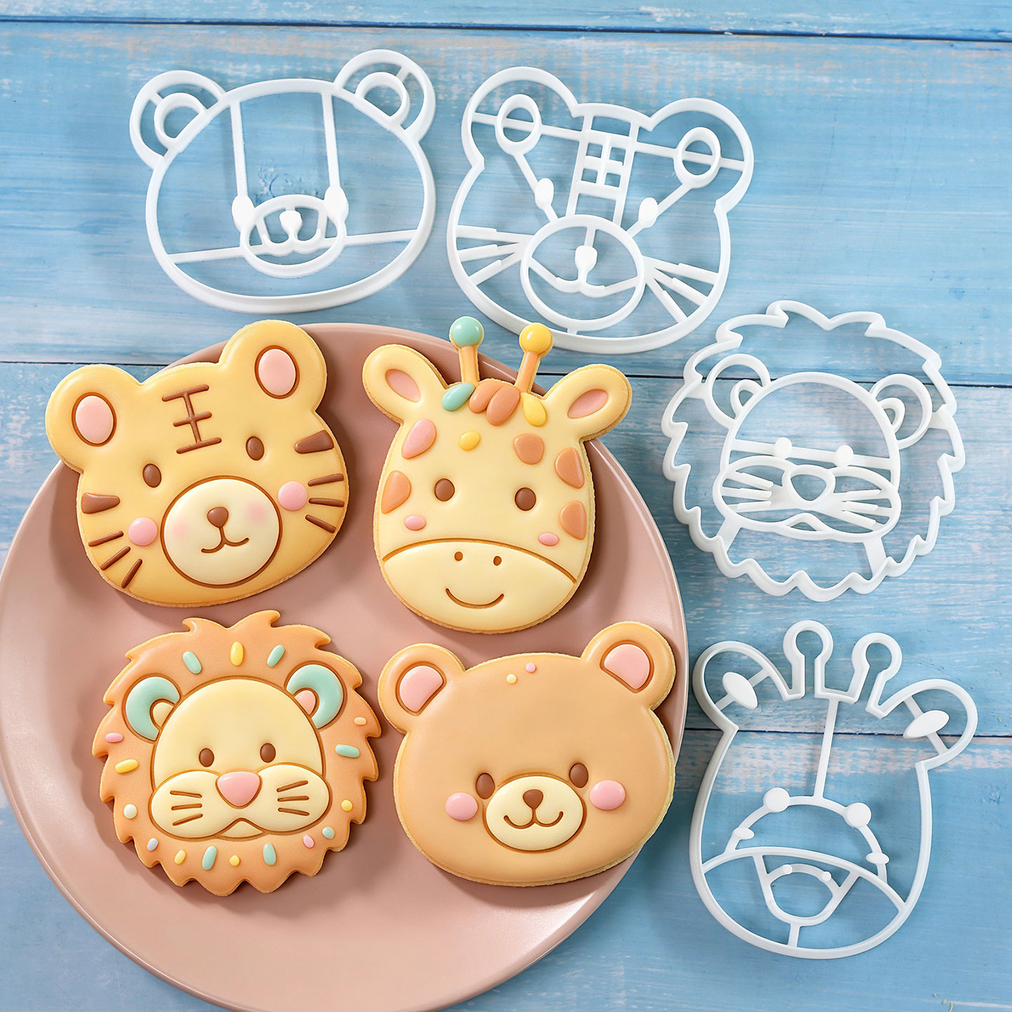 Cookies Pack - مجموعة من 4 قطع قوالب تشكيل