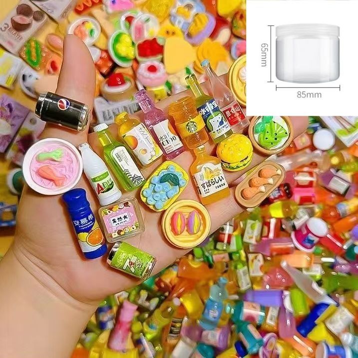 ألعاب طعام مصغرة من الراتنج، و - مراجعة Food Snacks Drinks وسعره
